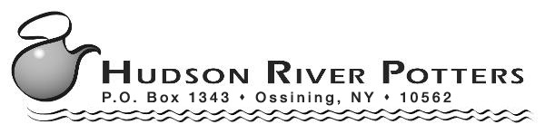 Hudson River Potters - P.O. Box 1411, Scarsdale, New York 10583-9411