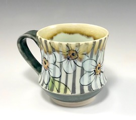 Karen McKee Flowered Cup